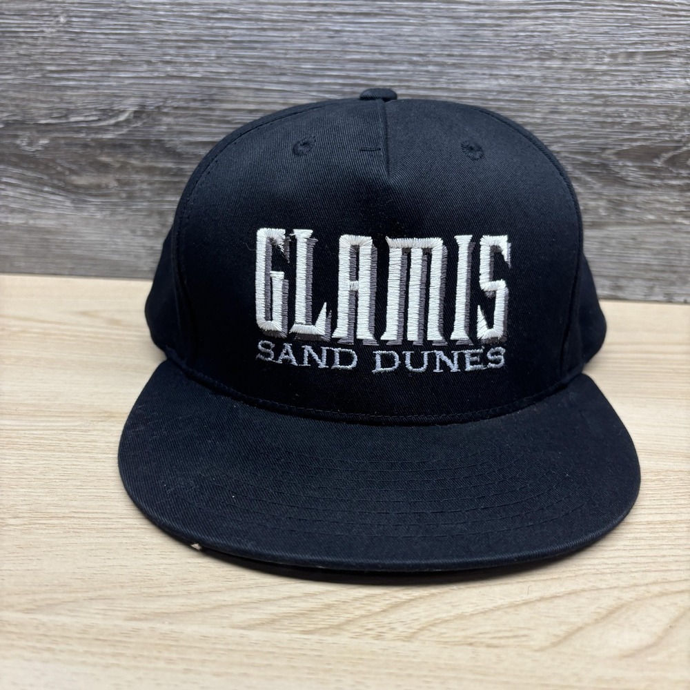Glamis Sand Dunes Hat Cap Snap Back Mens One Size Black Souvenir Tourist